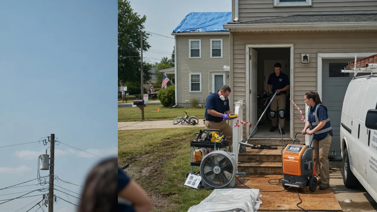 Water Damage Repair in East Otis, MA near me